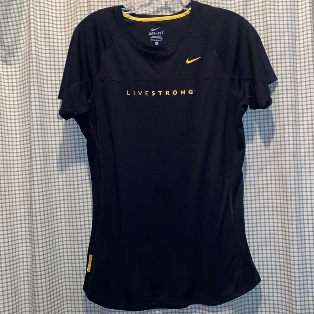 Nike LiveStrong Black w/Yellow Tee